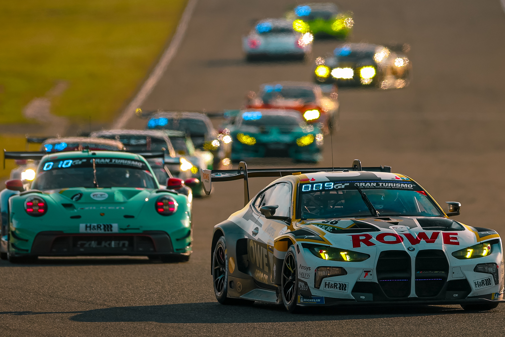 DTM racing cars competing at the Nürburgring